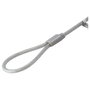 Conceptronic Cable de seguridad con llave 1,5 m Negro/Gris