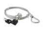 Conceptronic Cable de seguridad con llave 1,5 m Negro/Gris