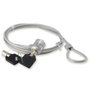 Conceptronic Cable de seguridad con llave 1,5 m Negro/Gris