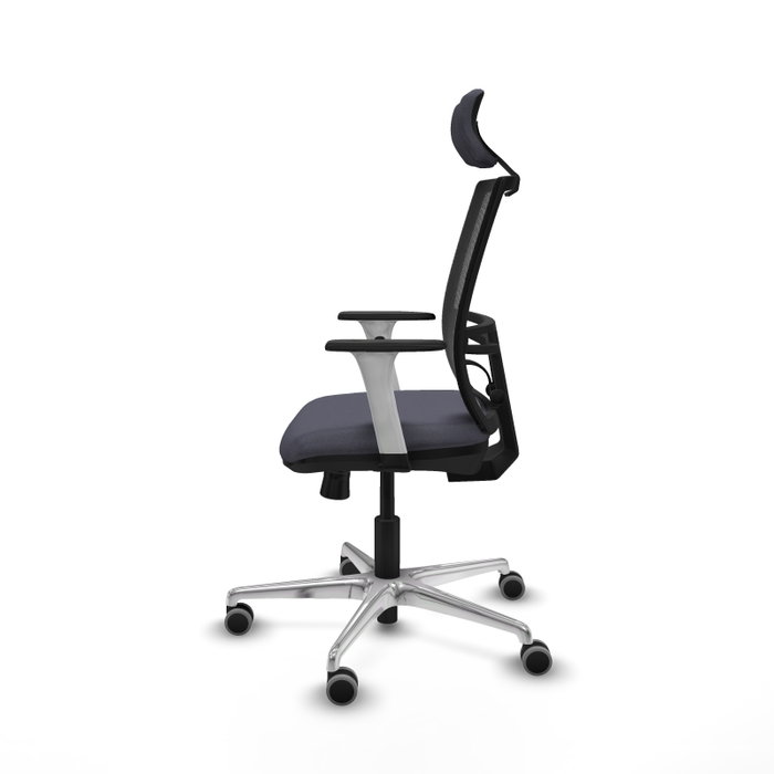 PIQUERAS Y CRESPO Silla de oficina Yunquera con mecanismo Sincro/Traslack, Gris oscuro y Negro PIQUERAS Y CRESPO Silla de oficina Yunquera con mecanismo Sincro/Traslack, Gris oscuro y Negro