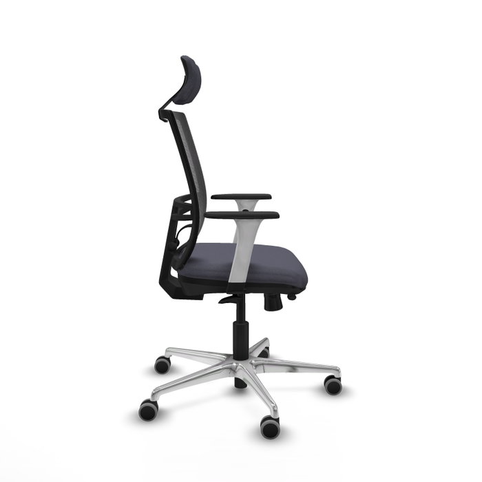PIQUERAS Y CRESPO Silla de oficina Yunquera con mecanismo Sincro/Traslack, Gris oscuro y Negro PIQUERAS Y CRESPO Silla de oficina Yunquera con mecanismo Sincro/Traslack, Gris oscuro y Negro