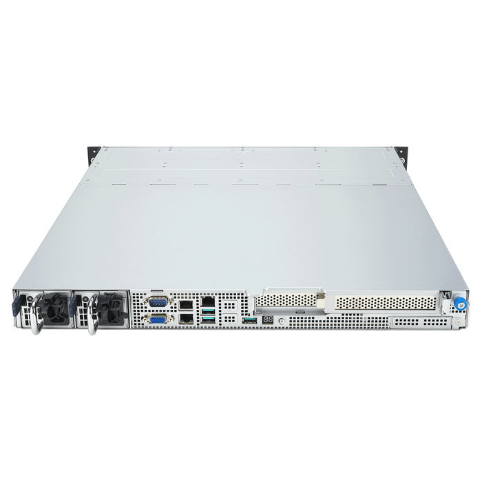 ASUS Barebone RS300-E12-RS4 para servidor rack 1U, con fuente de 450W 80+ Platinum, socket LGA 1700, compatible con DDR5 hasta 128 GB