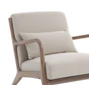 DKD Home Decor Cabecero de Cama Roble y Poliéster Beige 180x10x120