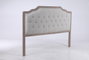 DKD Home Decor Cabecero de Cama Roble y Poliéster Beige 180x10x120