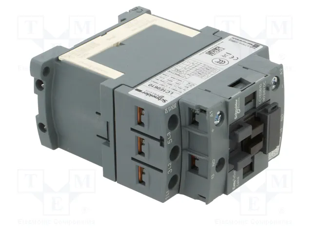 SCHNEIDER ELECTRIC Contactor Easy TeSys LC1E0610BD 3-polar 24VDC 6A SCHNEIDER ELECTRIC Contactor Easy TeSys LC1E0610BD 3-polar 24VDC 6A