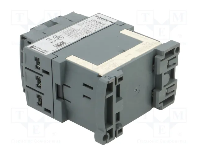 SCHNEIDER ELECTRIC Contactor Easy TeSys LC1E0610BD 3-polar 24VDC 6A SCHNEIDER ELECTRIC Contactor Easy TeSys LC1E0610BD 3-polar 24VDC 6A