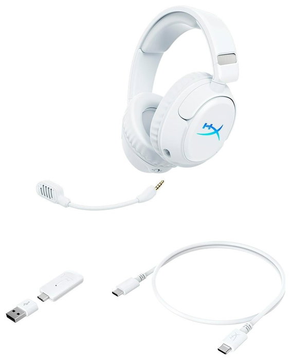 HyperX Cloud Flight 2 Wireless blanco