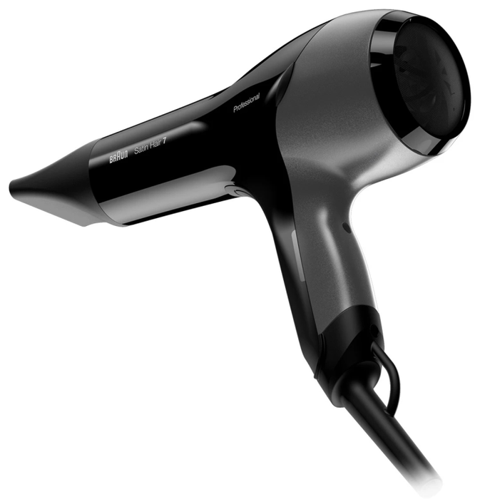 Braun HD780 Secador de Pelo 2000W con Función Iónica y Difusor - Negro