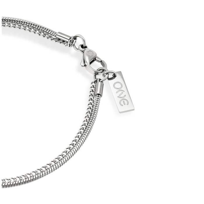 Pulsera Hombre One Jewels OAMB5104SS Plateado