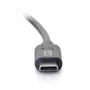 C2G Cable USB Tipo C Macho a Macho USB 2.0 (C-C), 1.8m (6ft), 3A, Hasta 480 Mbps, Reversible, Negro - 88826