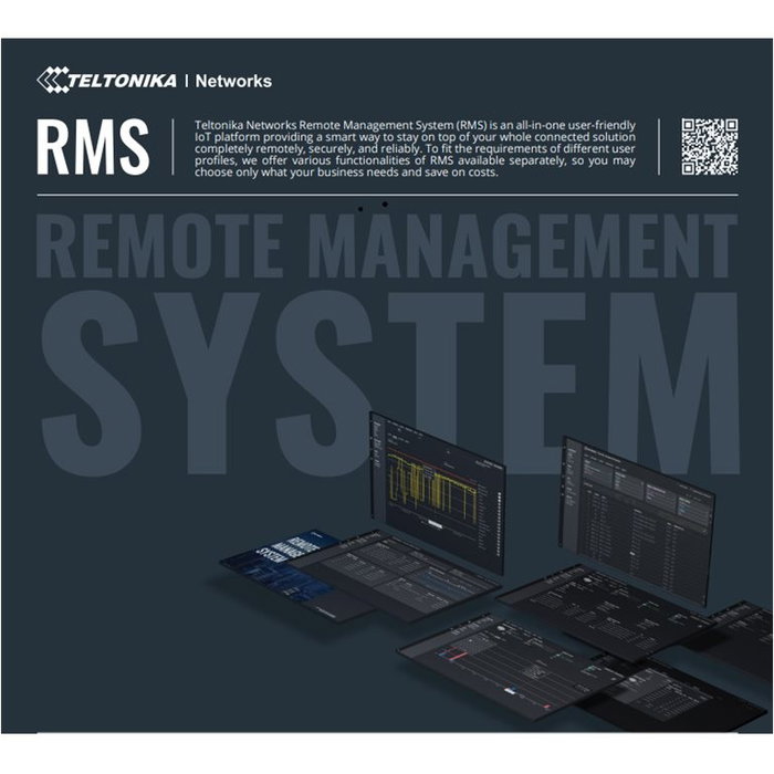 Teltonika RMS Management Pack - Licencia de Gestión Remota 5 Años