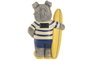 DKD Home Decor Figura Mediterráneo Perro de Resina con LED, Set de 2 Piezas Decorativas Multicolor, 16.5 x 42 x 29.5 cm