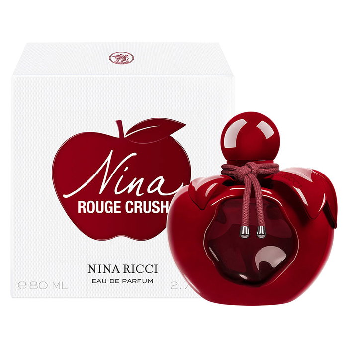 Nina Ricci Nina Rouge Crush Eau de Parfum Vaporizador 80 ml - Fragancia Vegana con Nota de Limón Italiano Reciclado para Mujer