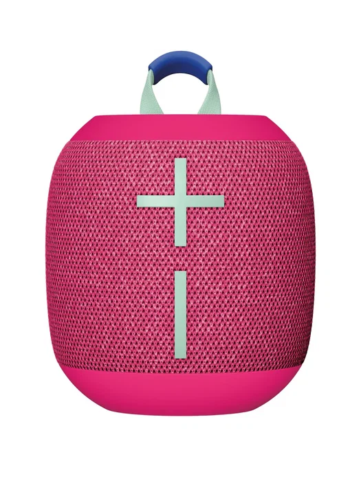Ultimate Ears Altavoz Portátil WONDERBOOM 4, Bluetooth, Estéreo, Batería 14h, Rosa, Resistente al Agua, Cilindro