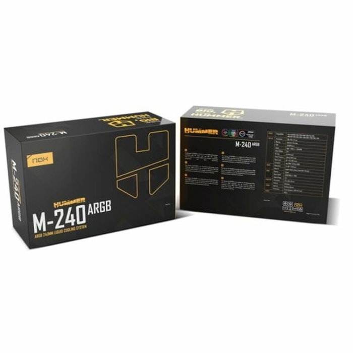 Nox Hummer M-240 ARGB Negro