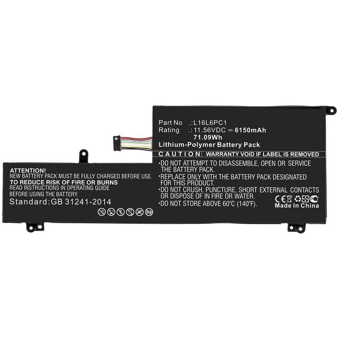 CoreParts Batería para Lenovo 66.99Wh 11.55V 5800mAh Negro CoreParts Batería para Lenovo 66.99Wh 11.55V 5800mAh Negro