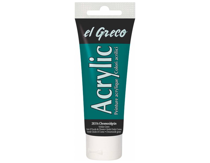 Kreul Pintura Acrílica el Greco Verde Viridian Green 75ml Kreul Pintura Acrílica el Greco Verde Viridian Green 75ml