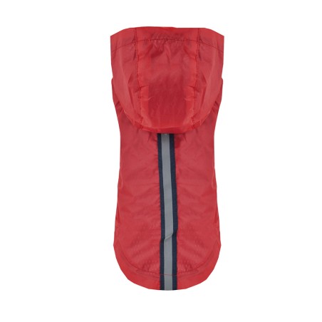 Nayeco Chubasquero Reflectante Rojo para Perros 80 cm