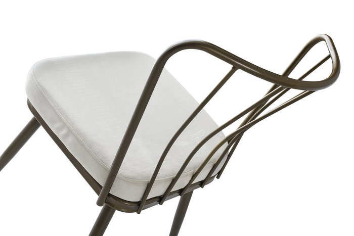 Hanah Home 985 V2 Juego de Sillas de Terciopelo Visón (2 Piezas) para Comedor o Salón, Altura Asiento 50 cm, 175 kg
