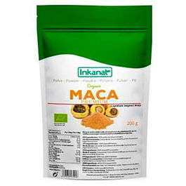 INKANAT Maca en Polvo Bio Bolsa 200Gr