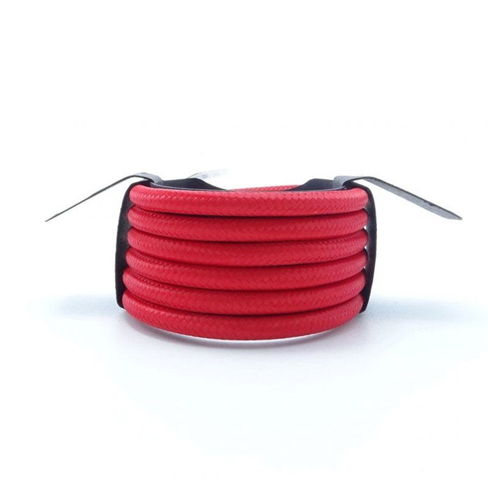 Xiaomi Cable Mi Braided USB-A a USB Tipo-C 1 m Rojo/Negro