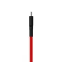 Xiaomi SJV4110GL Cable USB de 1 metro, Conector USB-A Macho a USB-C Macho, Color Negro y Rojo