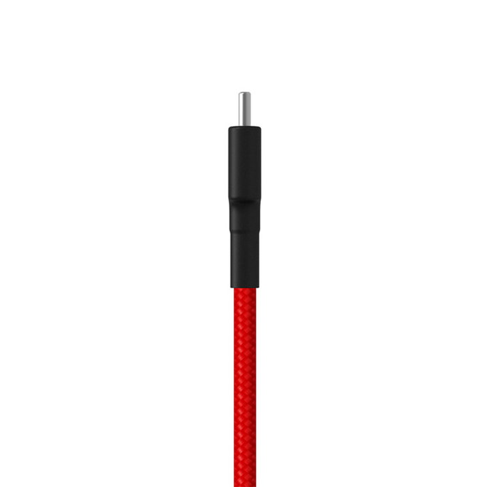 Xiaomi Cable Mi Braided USB-A a USB Tipo-C 1 m Rojo/Negro