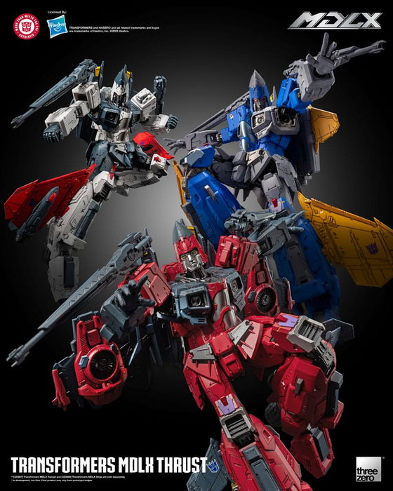 ThreeZero Transformers Figura MDLX Thrust 20 cm