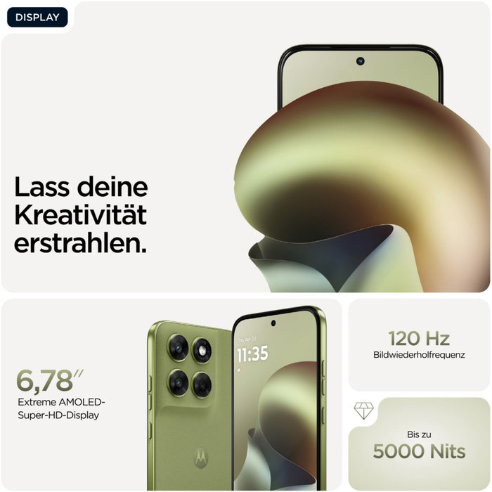 Motorola moto g67 5G 128GB Verde PANTONE Nile Motorola moto g67 5G 128GB Verde PANTONE Nile