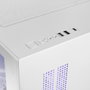 Mars Gaming MC-VIEW3W Caja PC Micro-ATX, Cristal Templado Panorámico, ARGB, USB-C, Compatible GPU hasta 330mm, Color Blanco