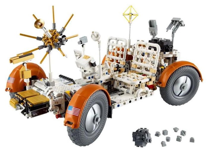 LEGO Technic NASA Apollo Lunar Roving Vehicle (LRV) 42182 Multicolor LEGO Technic NASA Apollo Lunar Roving Vehicle (LRV) 42182 Multicolor
