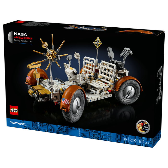 LEGO 42182 Technic Vehículo de Exploración Lunar NASA Apollo Juego de Construcción 1913 Piezas