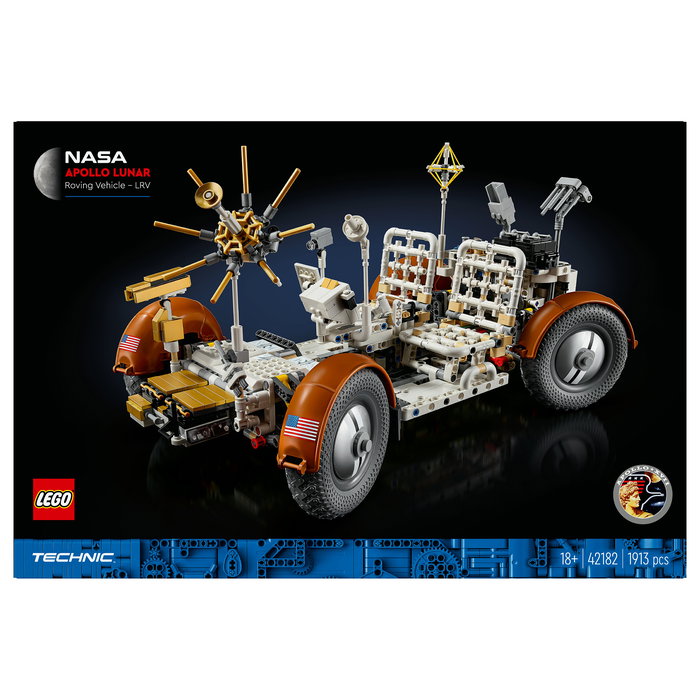 LEGO 42182 Technic Vehículo de Exploración Lunar NASA Apollo Juego de Construcción 1913 Piezas