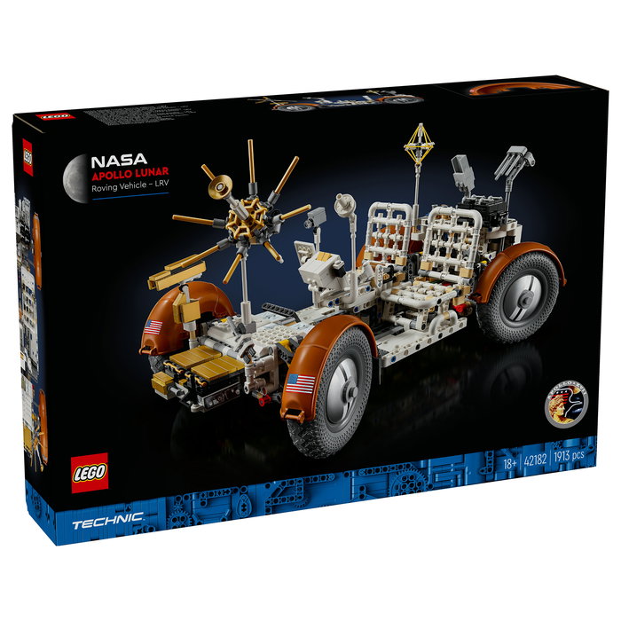 LEGO 42182 Technic Vehículo de Exploración Lunar NASA Apollo Juego de Construcción 1913 Piezas