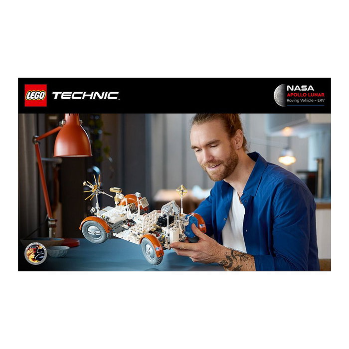 LEGO Technic NASA Apollo Lunar Roving Vehicle (LRV) 42182 Multicolor LEGO Technic NASA Apollo Lunar Roving Vehicle (LRV) 42182 Multicolor