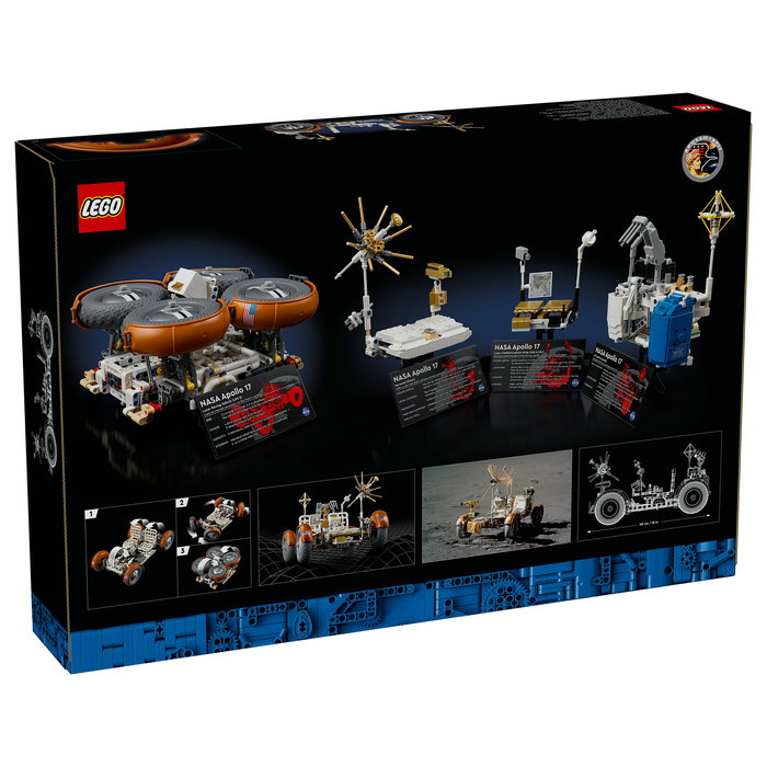 LEGO 42182 Technic Vehículo de Exploración Lunar NASA Apollo Juego de Construcción 1913 Piezas