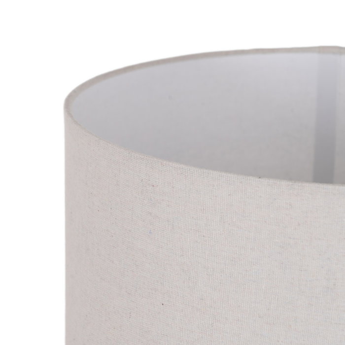 Lámpara Mesa Blanco Cerámica Iluminación 38 X 38 X 58,50 cm