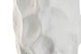 DKD Home Decor Jarrón de Terracota Blanco Impermeable