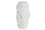 DKD Home Decor Jarrón de Terracota Blanco Impermeable