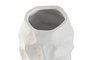 DKD Home Decor Jarrón de Terracota Blanco Impermeable
