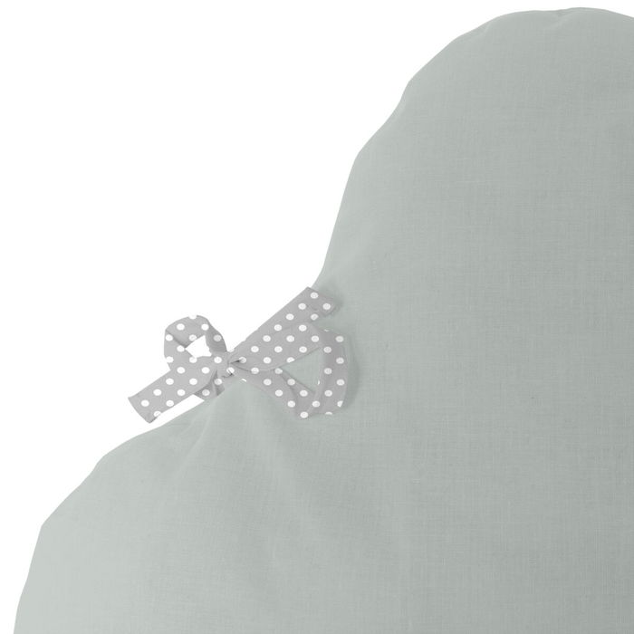 Protector de Cuna HappyFriday BASIC KIDS Gris 40 x 10 x 60 cm