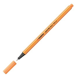 Stabilo Rotulador Point 88 punta de fibra 0,4 mm naranja neon