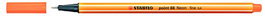 Rotulador Fibra Stabilo Point 88 Naranja Neon (Set de 10)
