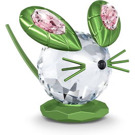 Figura Decorativa Swarovski Dulcis Verde 9,1 x 6,1 cm