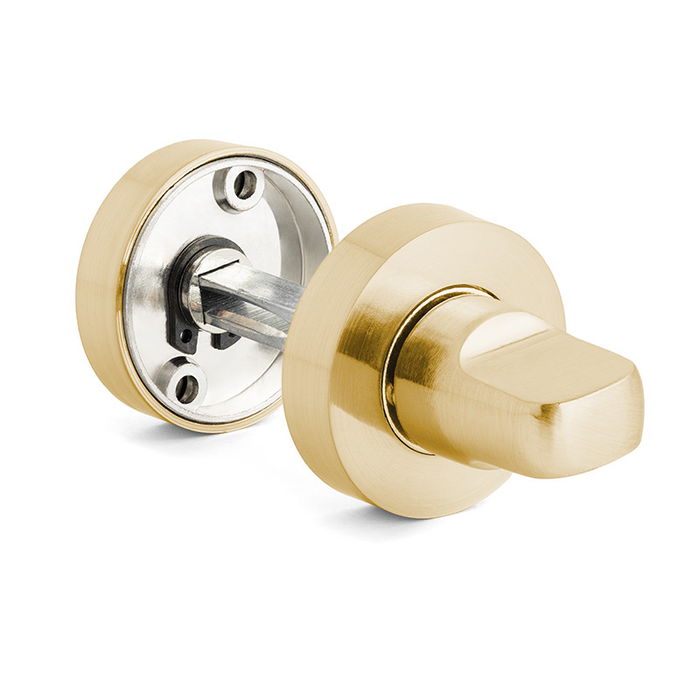 HERRAJES ALK Muletilla Desbloqueo Zamak Ø35 Niquel Cepillado, Negro Mate, Oro Cepillado HERRAJES ALK Muletilla Desbloqueo Zamak Ø35 Niquel Cepillado, Negro Mate, Oro Cepillado