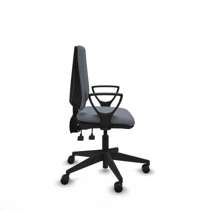 PIQUERAS Y CRESPO Silla de oficina Elche Gris con Mecanismo Asincro PIQUERAS Y CRESPO Silla de oficina Elche Gris con Mecanismo Asincro