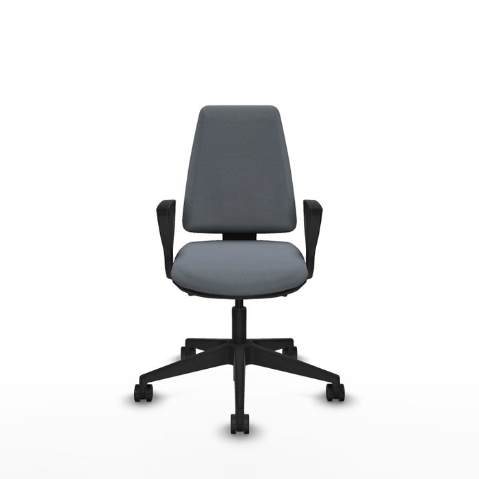 PIQUERAS Y CRESPO Silla de oficina Elche Gris con Mecanismo Asincro PIQUERAS Y CRESPO Silla de oficina Elche Gris con Mecanismo Asincro
