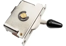 YELLOWPTS Switch de 5 Posiciones para Stratocaster con Palanquita de Color Negro