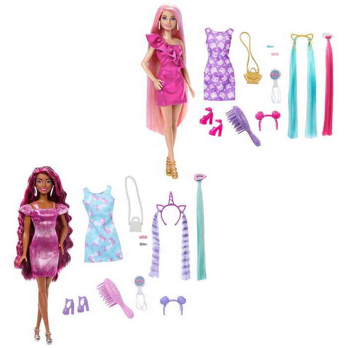 Barbie HKT95 Muñeca Totally Hair 2.0 Pelo Extralargo con Accesorios Barbie HKT95 Muñeca Totally Hair 2.0 Pelo Extralargo con Accesorios