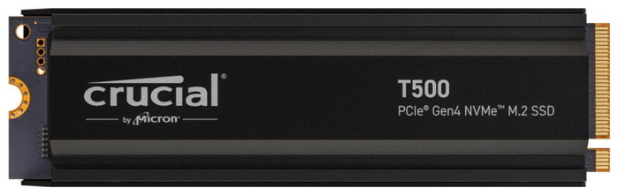 Crucial T500 M.2 PCIe 4.0 NVMe SSD 4TB con disipador de calor